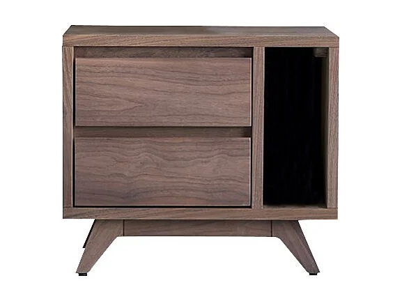 Nachttisch aus Nussbaumholz Esmée