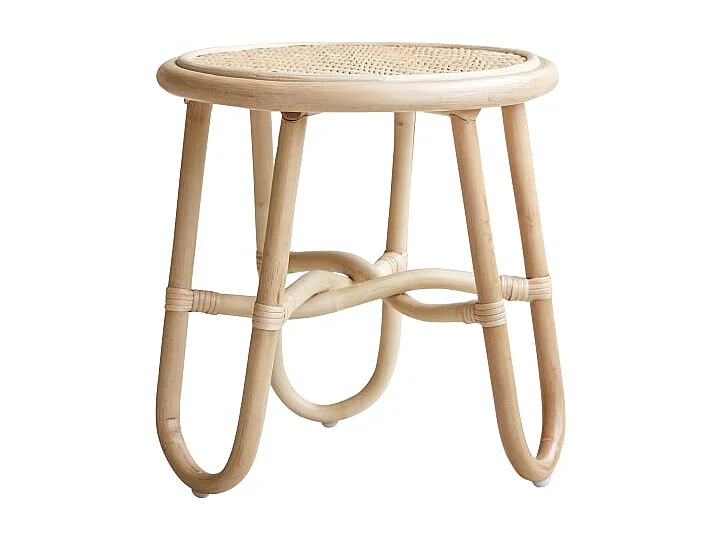 Nachttisch aus Rattanstäben „Lina”