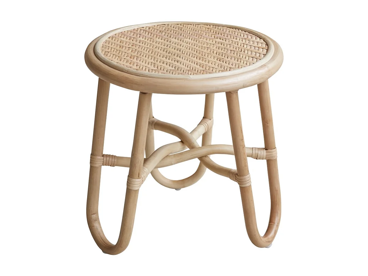 Nachttisch aus Rattanstäben „Lina”