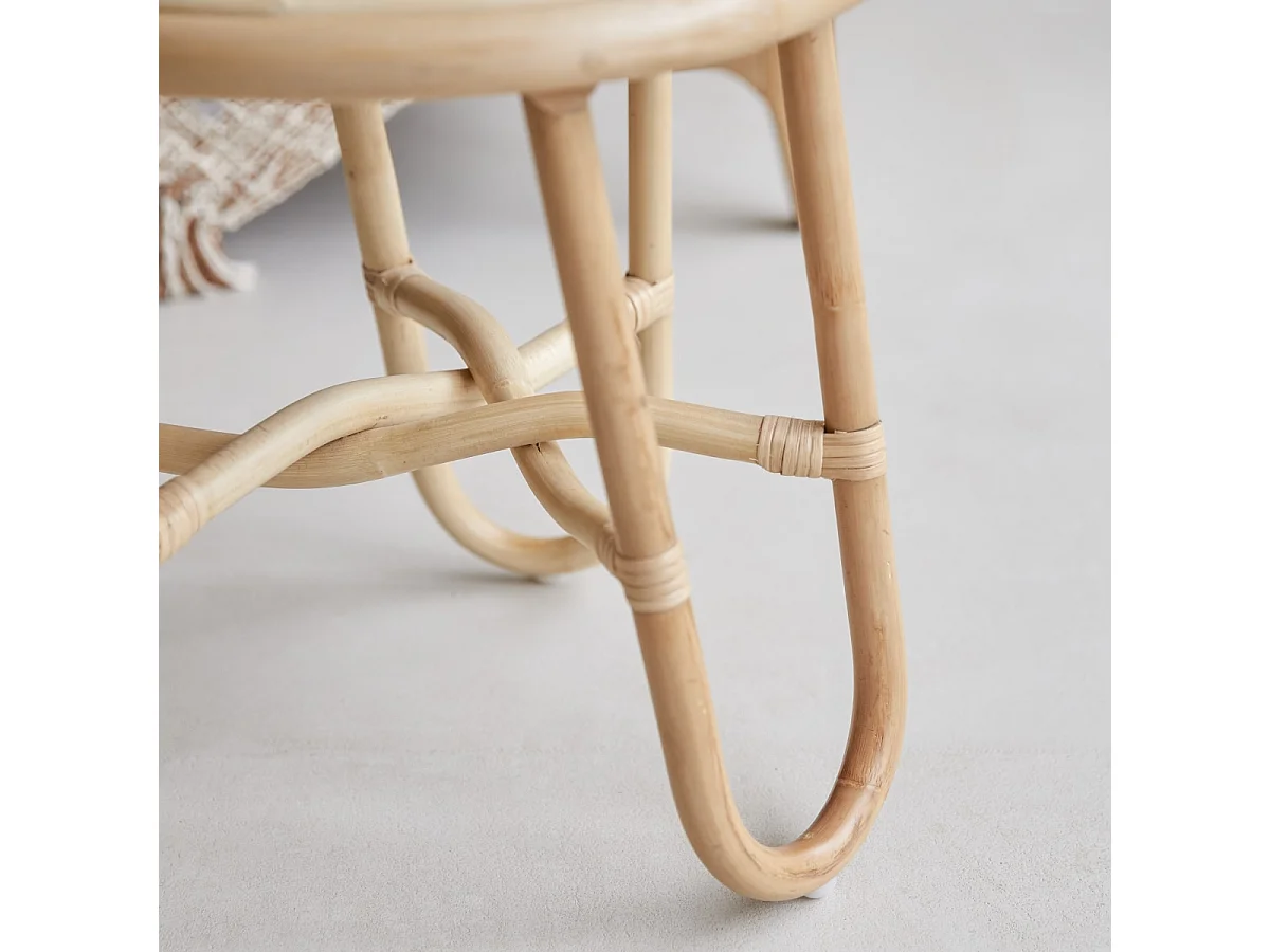 Nachttisch aus Rattanstäben „Lina”