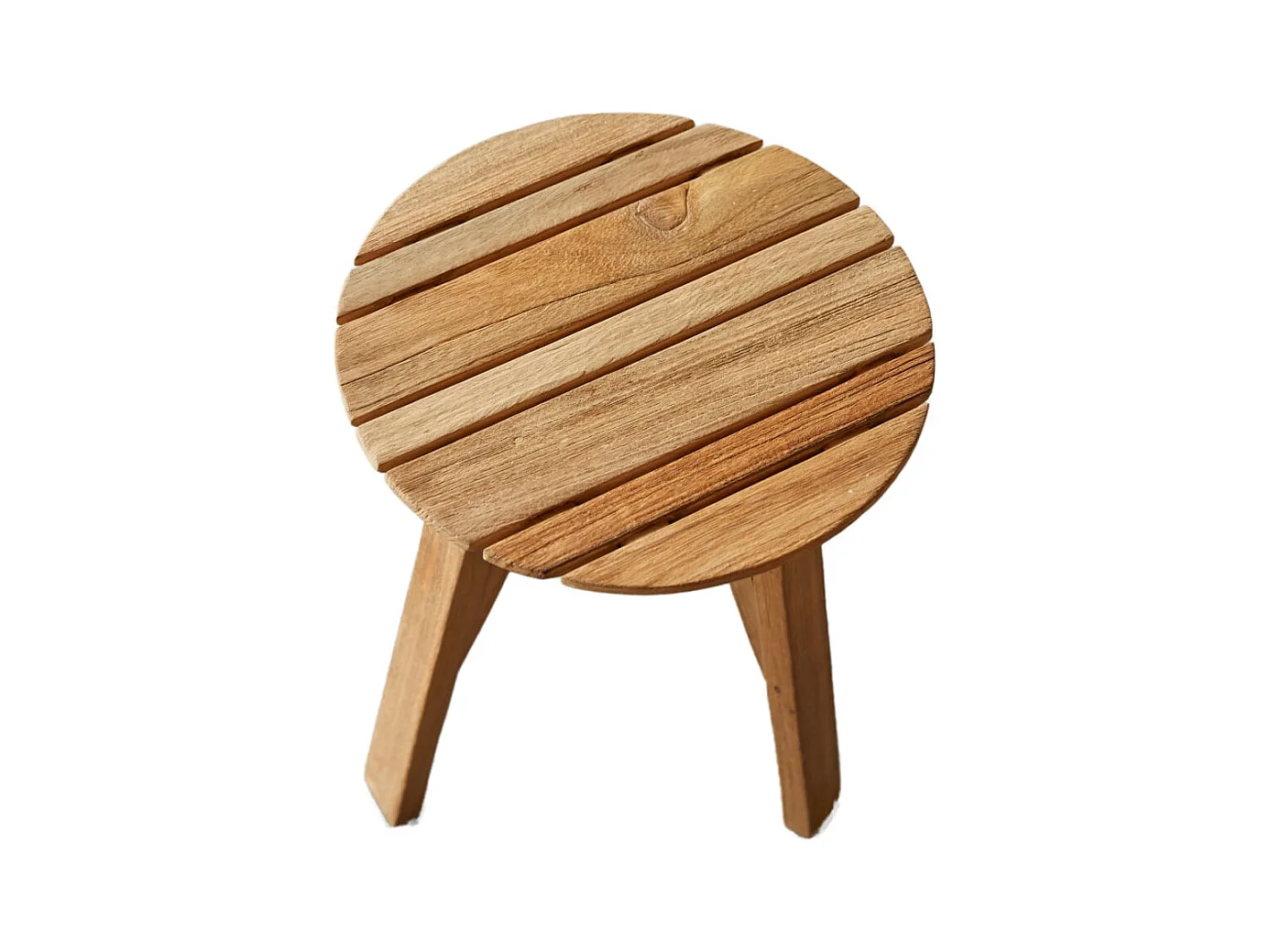 Comodino in teak riciclato Katrine