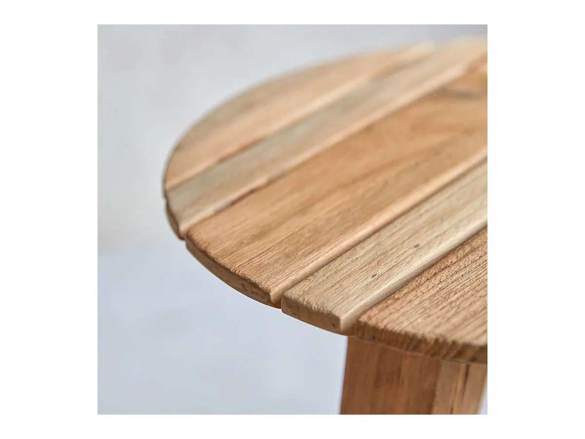 Comodino in teak riciclato Katrine