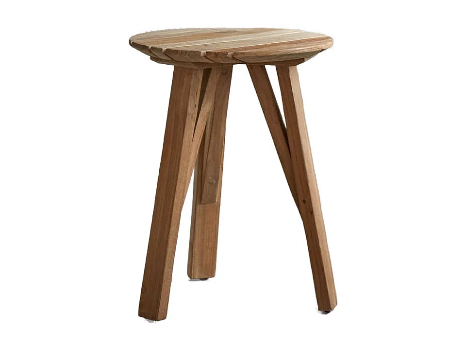 Comodino in teak riciclato Katrine