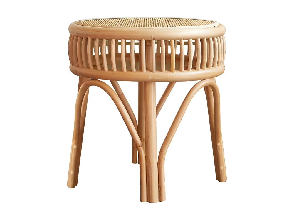 Kinder-Nachttisch Zita aus Rattanrohr