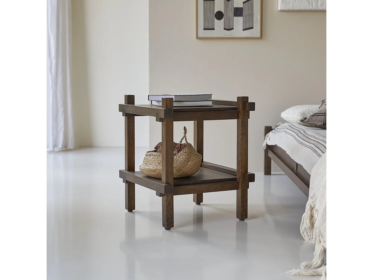 Nachttisch Arko aus massivem Mangoholz