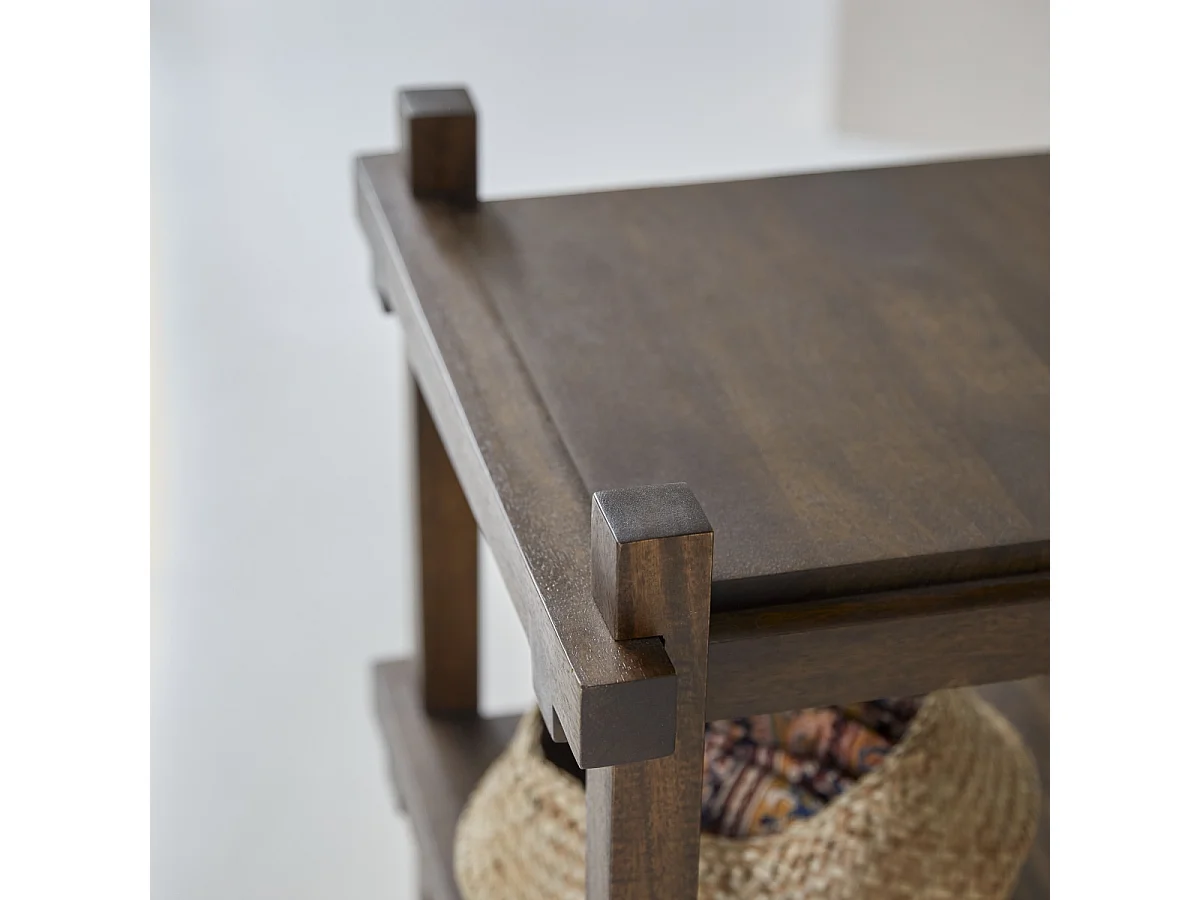 Nachttisch Arko aus massivem Mangoholz