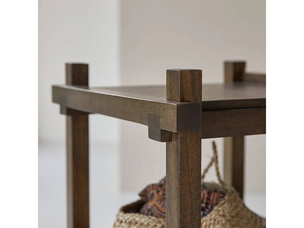 Nachttisch Arko aus massivem Mangoholz