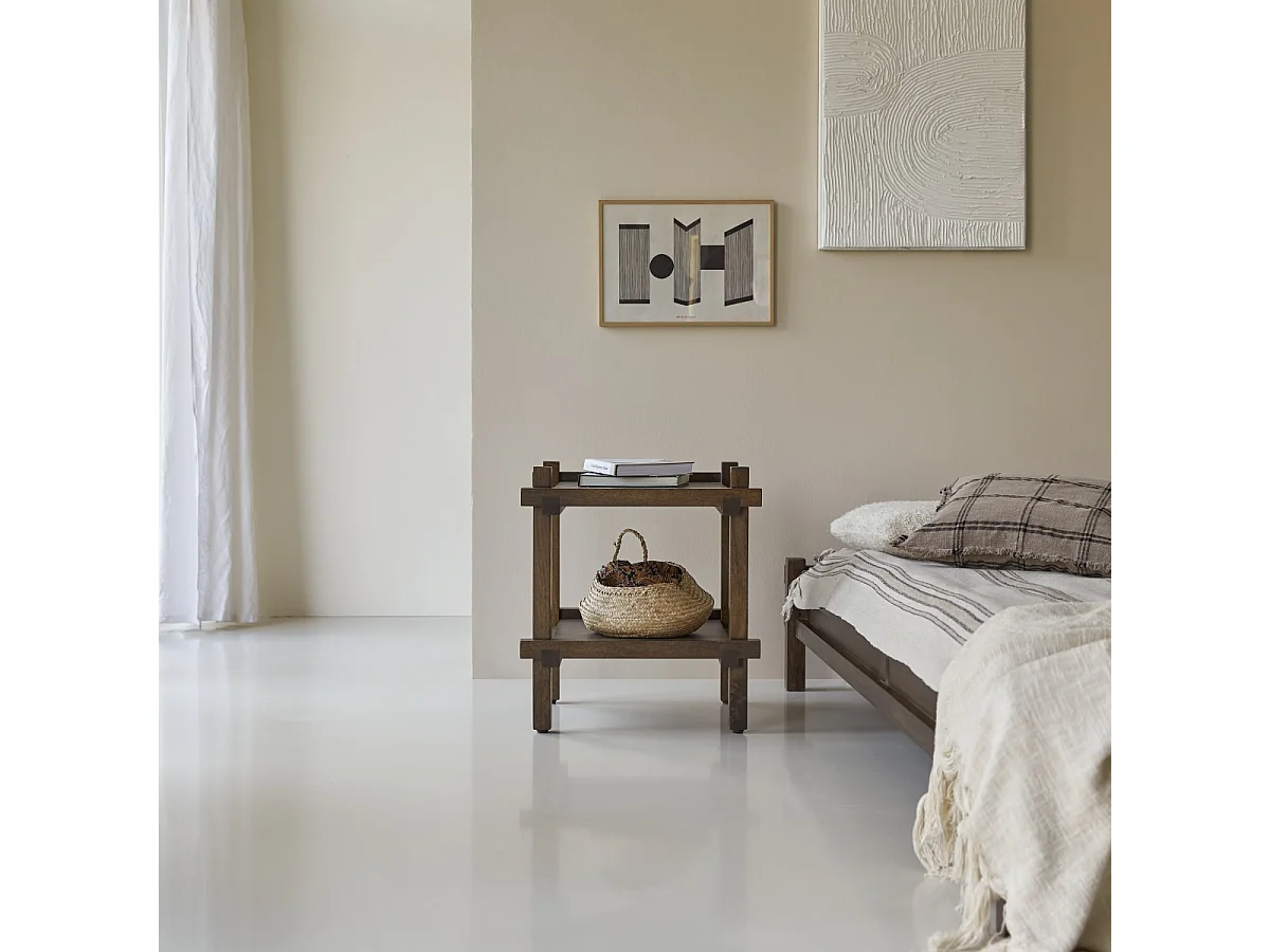 Arko - Solid mango wood bedside table