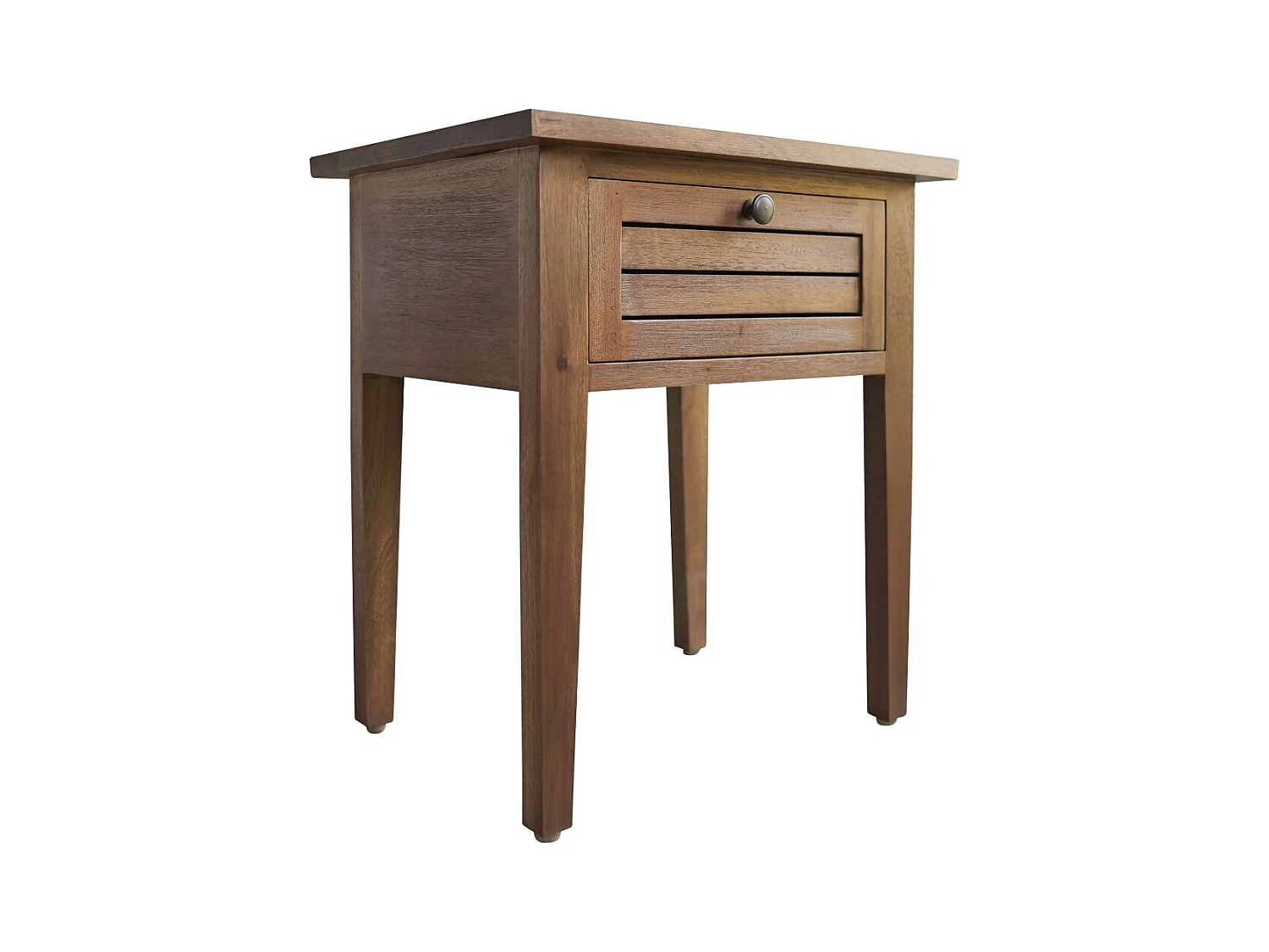 Nachttisch aus Akazie Holz Loggia