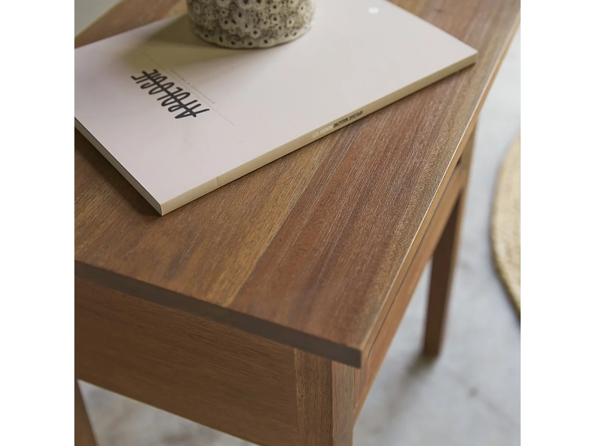 Comodino in legno di acacia Loggia