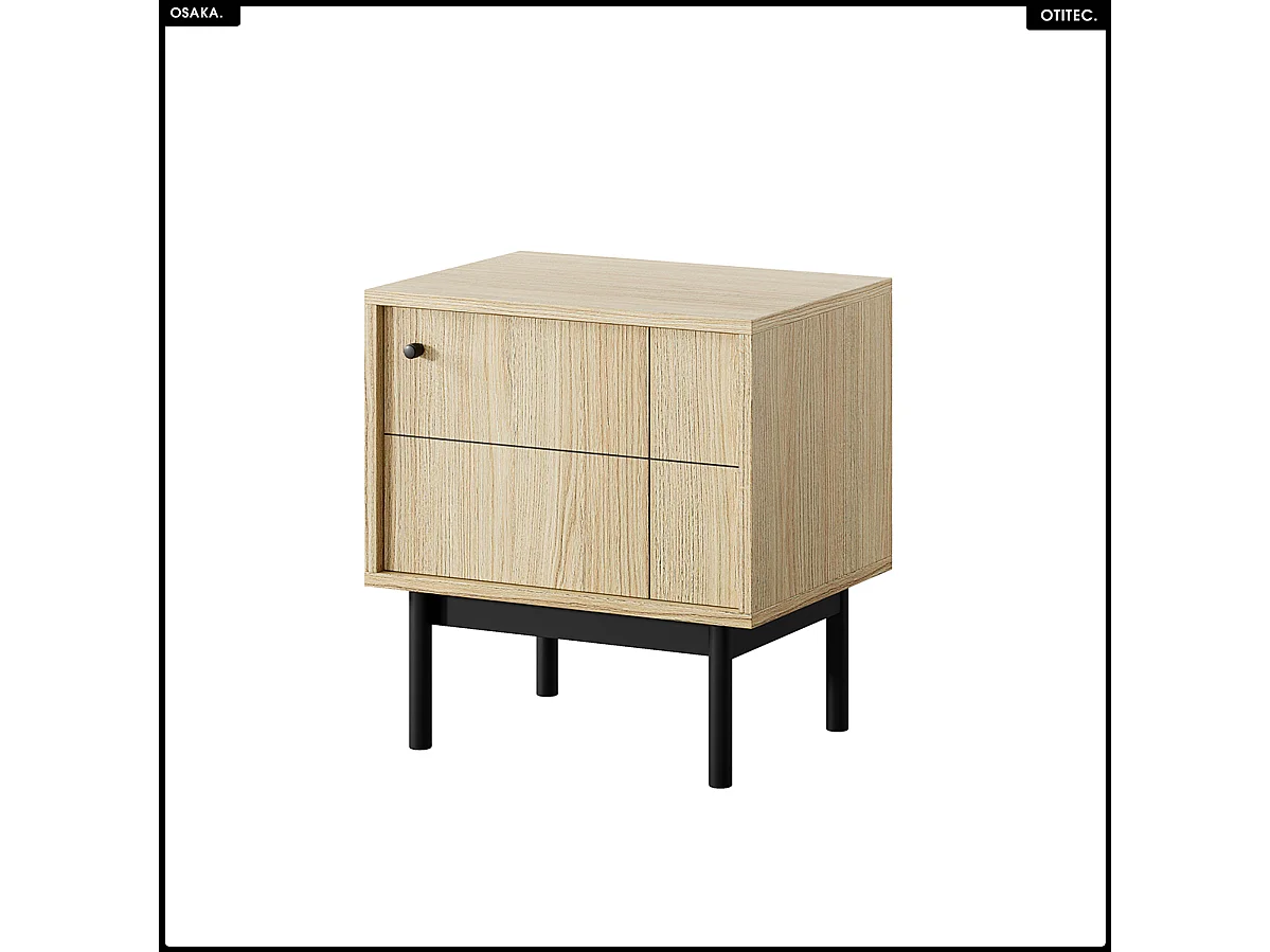 Table de chevet – L.54 x H.56 x P.39 cm – OSAKA