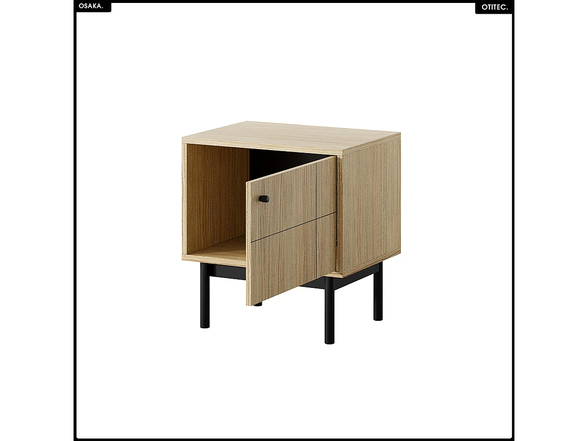 Table de chevet – L.54 x H.56 x P.39 cm – OSAKA