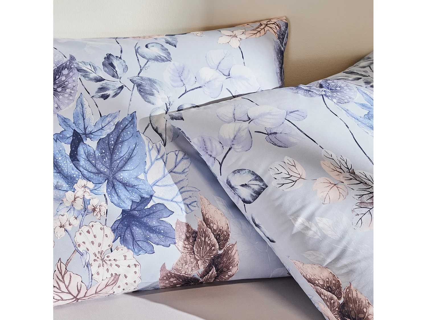 Parure de lit Geada Bleu Clair Microfibre 200x220