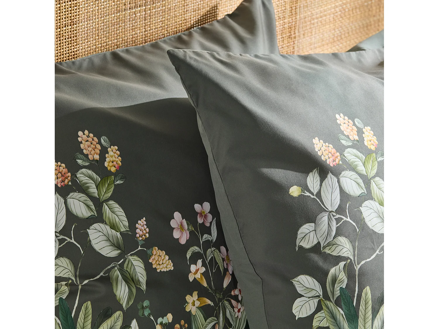 Parure de lit Ferenta Vert Foncé Microfibre 200x220