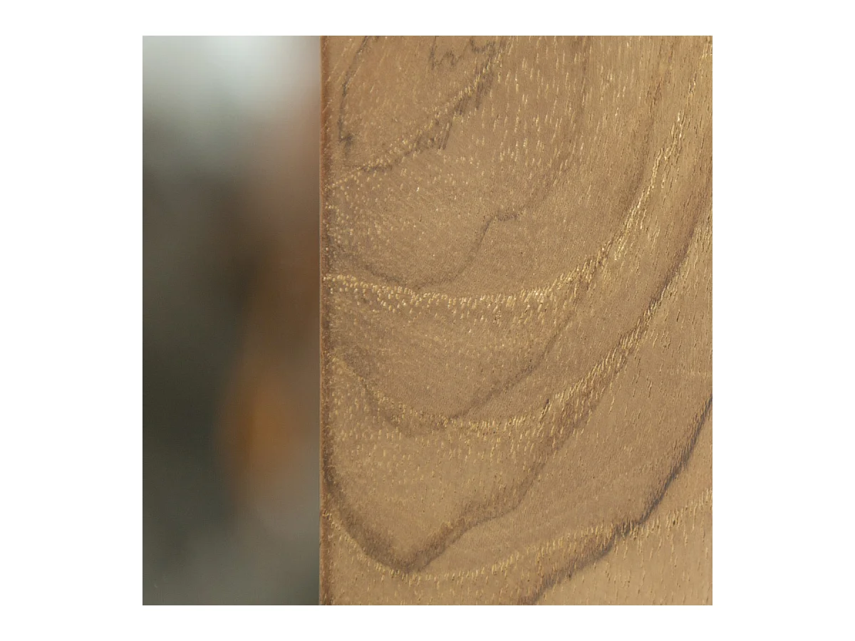 Badezimmerspiegel Wandspiegel Spiegel 100x50 Bad massivem Teakholz Teak massiv