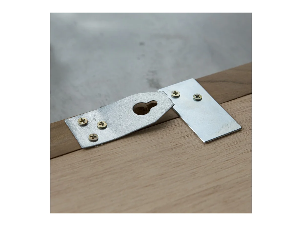 Badezimmerspiegel Wandspiegel Spiegel 100x50 Bad massivem Teakholz Teak massiv