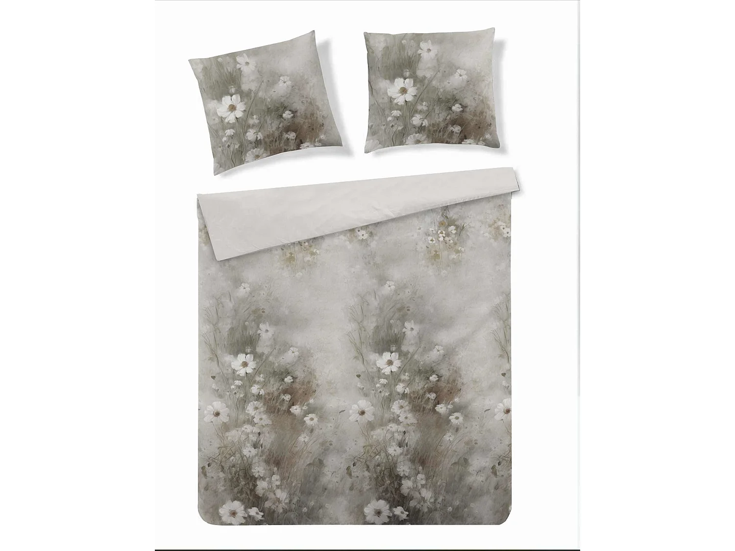Bettwäsche Garelia hellgrau 200x220