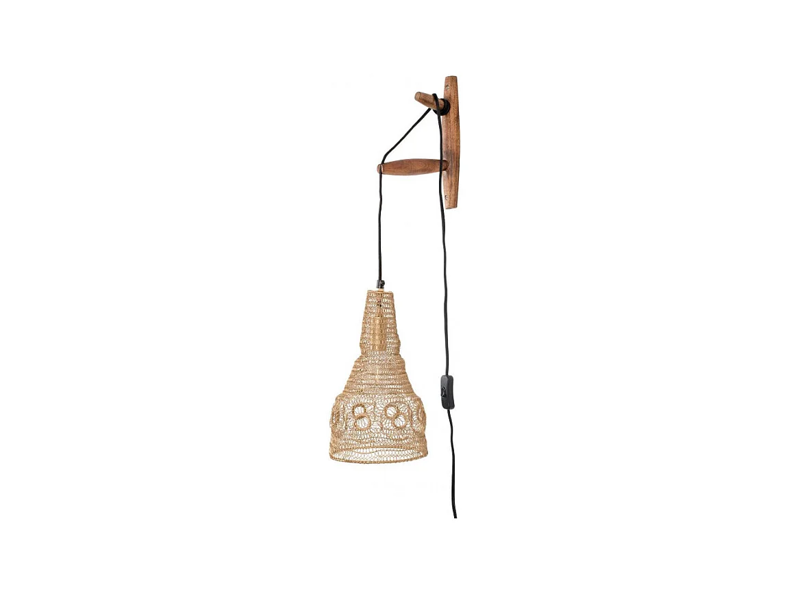 Lampe murale suspendu en métal maille Alen - Boite a design