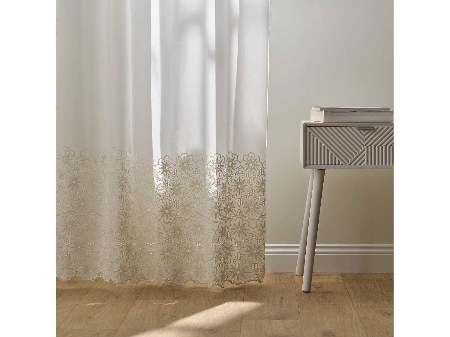 Vorhang Elois mittel ecru 140 x 250