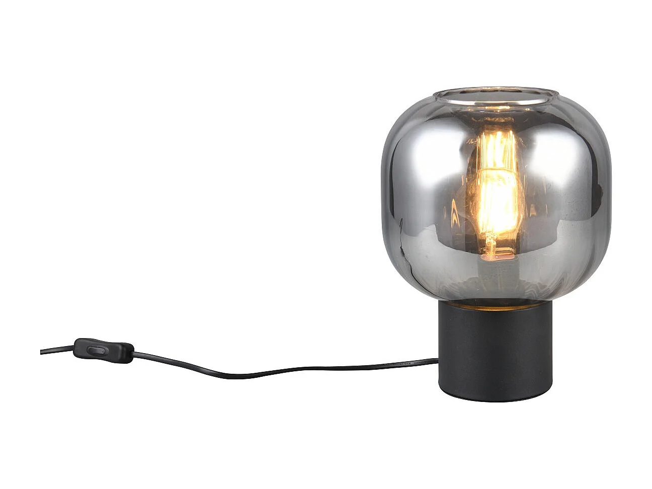 Lampe en verre ronde E27 Diva
