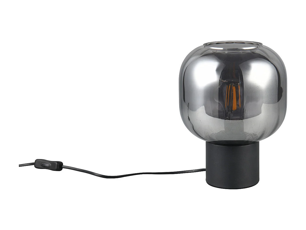 Lampe en verre ronde E27 Diva