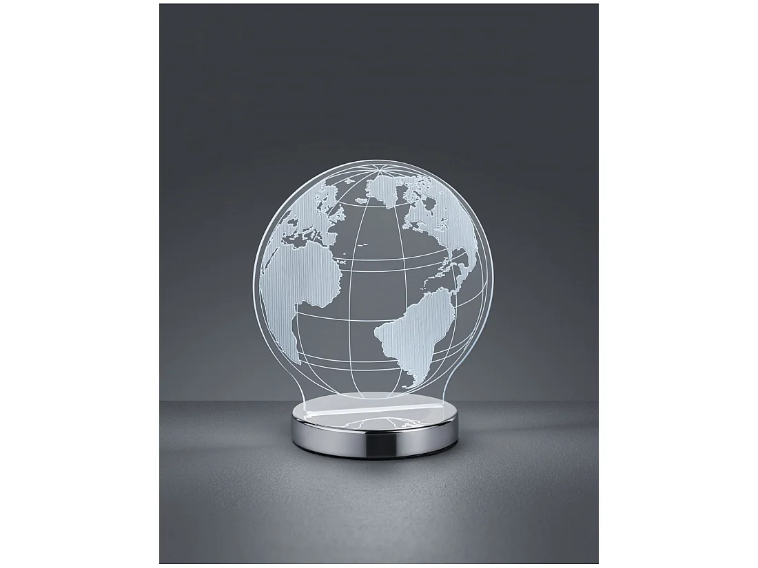 Tafellamp GLOBE - 0x0x20 cm - Grijs