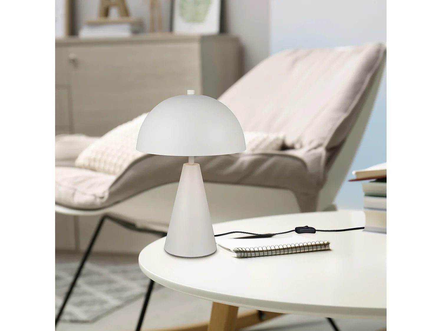 Lampe de table design 43 cm Alfie