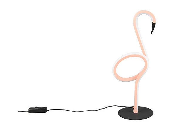 Lampe à poser led Flamant Rose Ingo