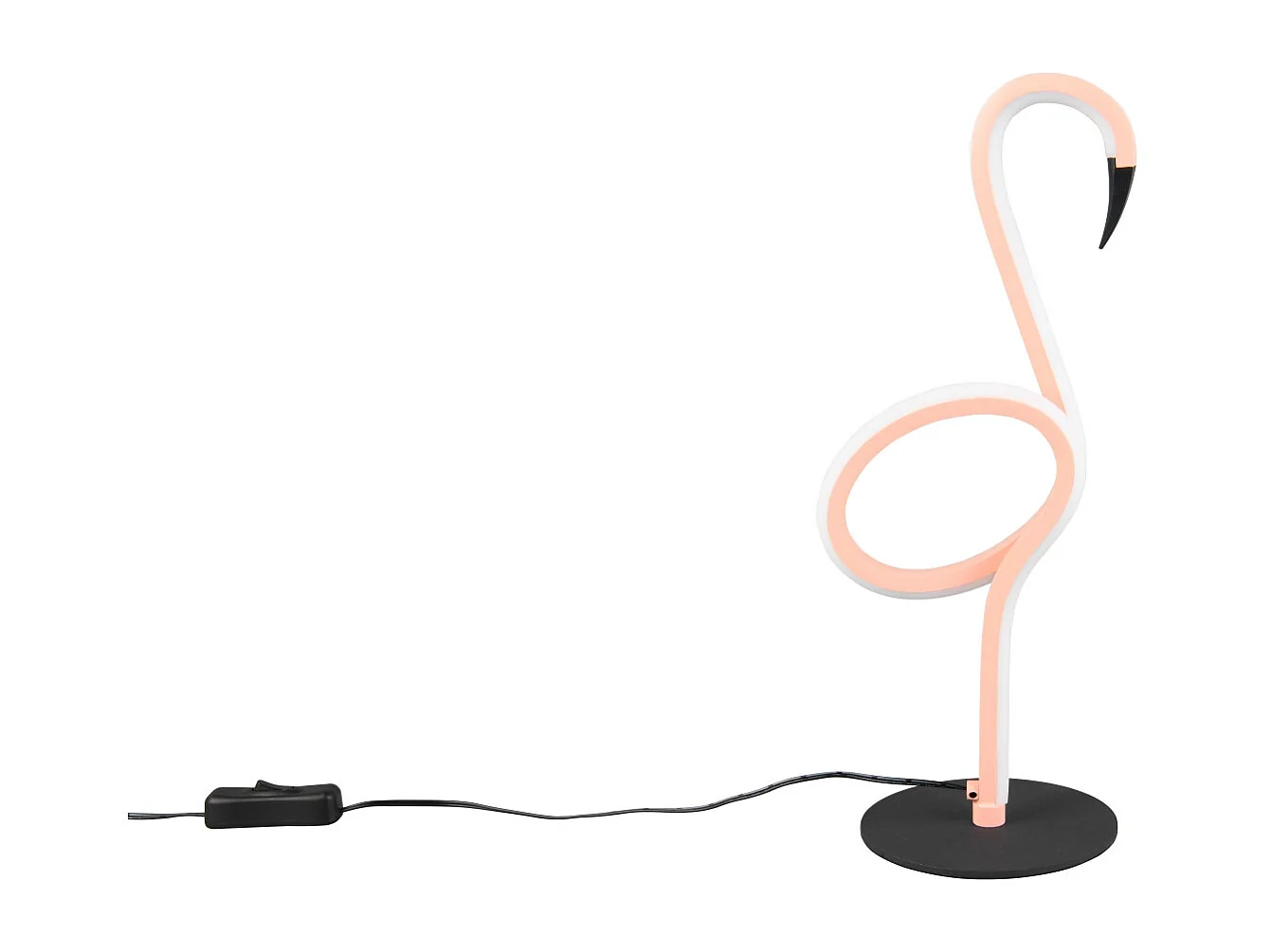 Lampe à poser led Flamant Rose Ingo