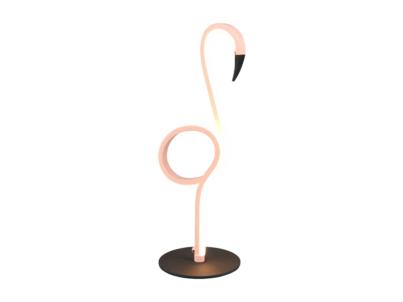 Lampe à poser led Flamant Rose Ingo