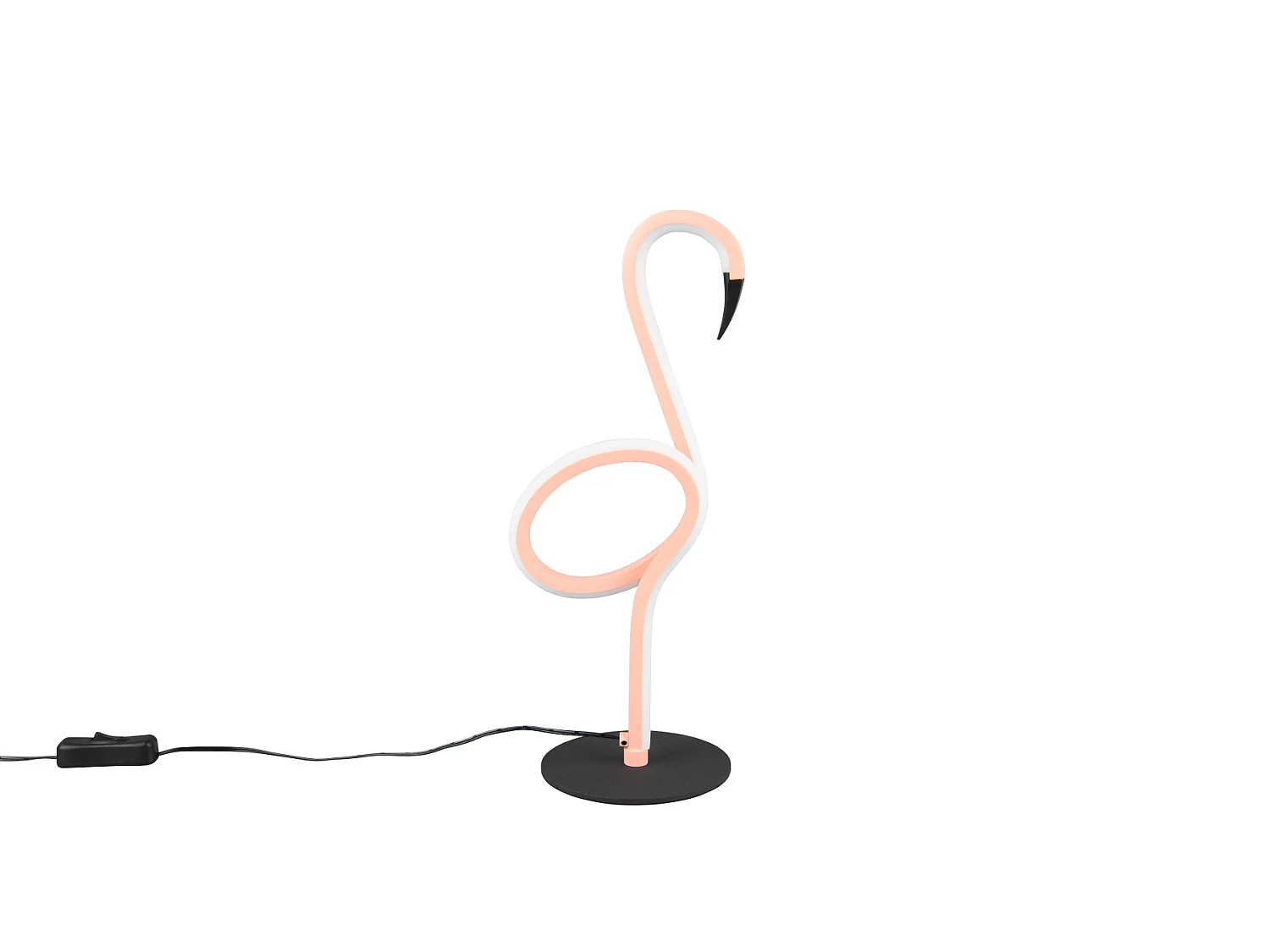 Lampe à poser led Flamant Rose Ingo