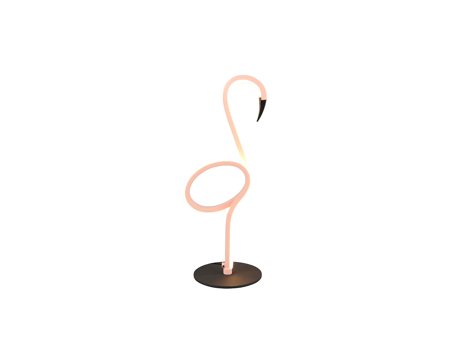 Lampe à poser led Flamant Rose Ingo