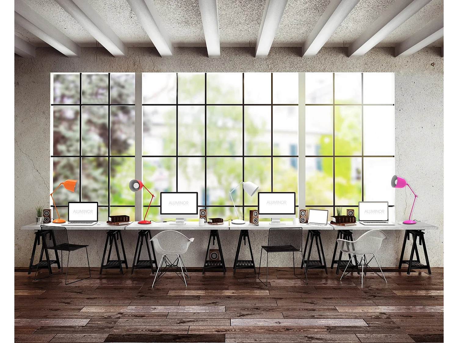 Lampe à poser Mekano lt design