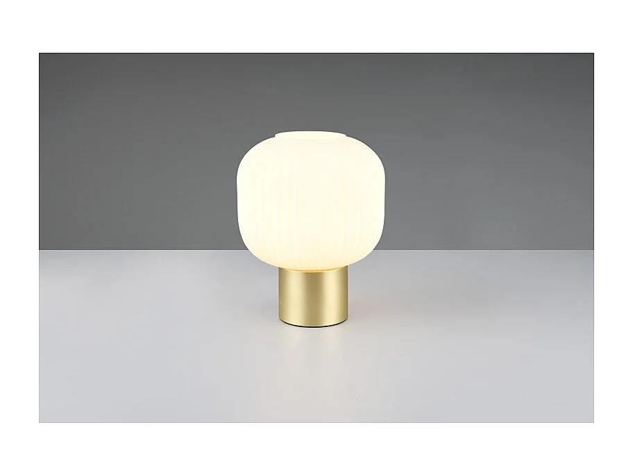 Lampe en verre ronde E27 Diva