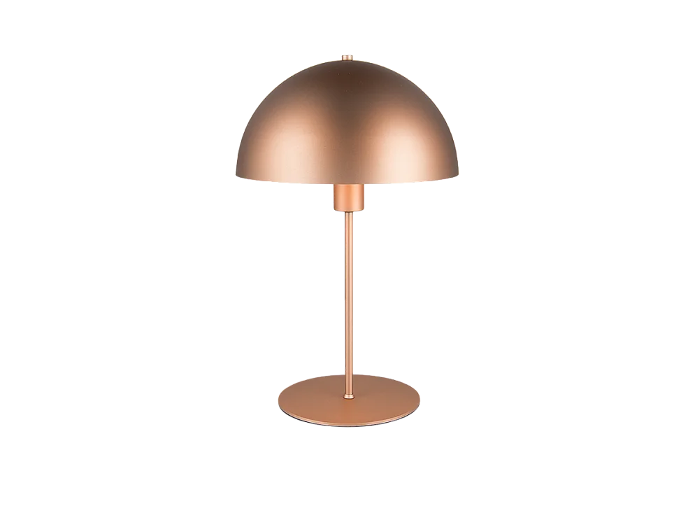 Lampada da tavolo, metallo, caffè, 30x45x30 cm, Nola