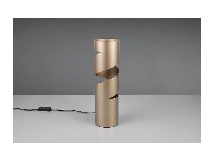 Lampe de table cylindrique 35 cm Stream