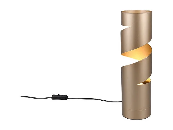 Lampe de table cylindrique 35 cm Stream