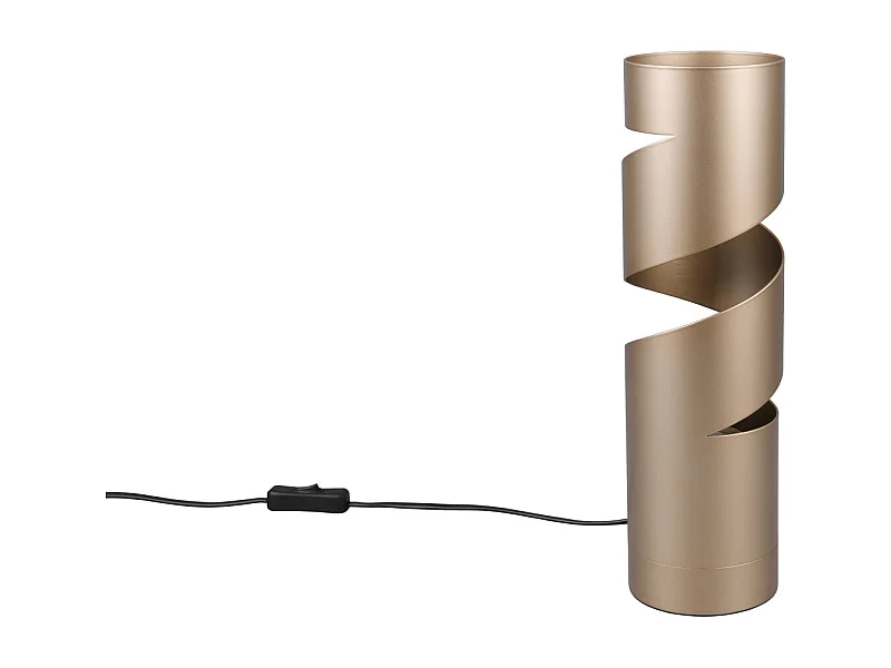 Lampe de table cylindrique 35 cm Stream