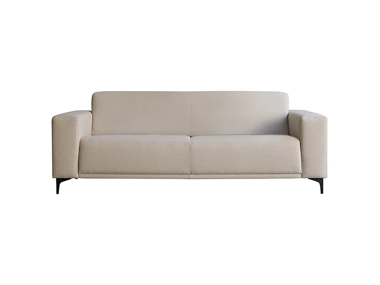 3-Sitzer-Sofa mit ecrufarbenem Stoffbezug ,3-Sitzer
