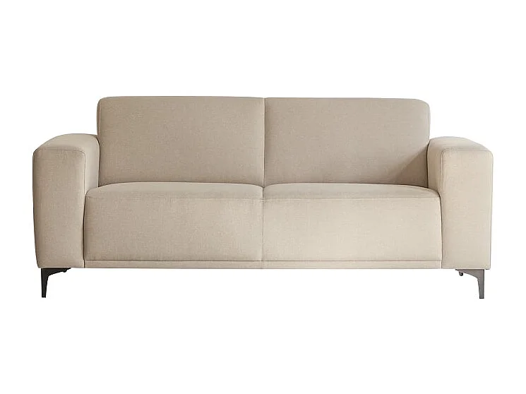 2,5-Sitzer-Sofa Lars mit ecrufarbenem Stoffbezug