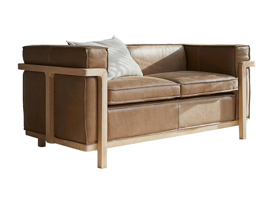 Divano in pelle Cobbelwood Cheyenne, 2 posti