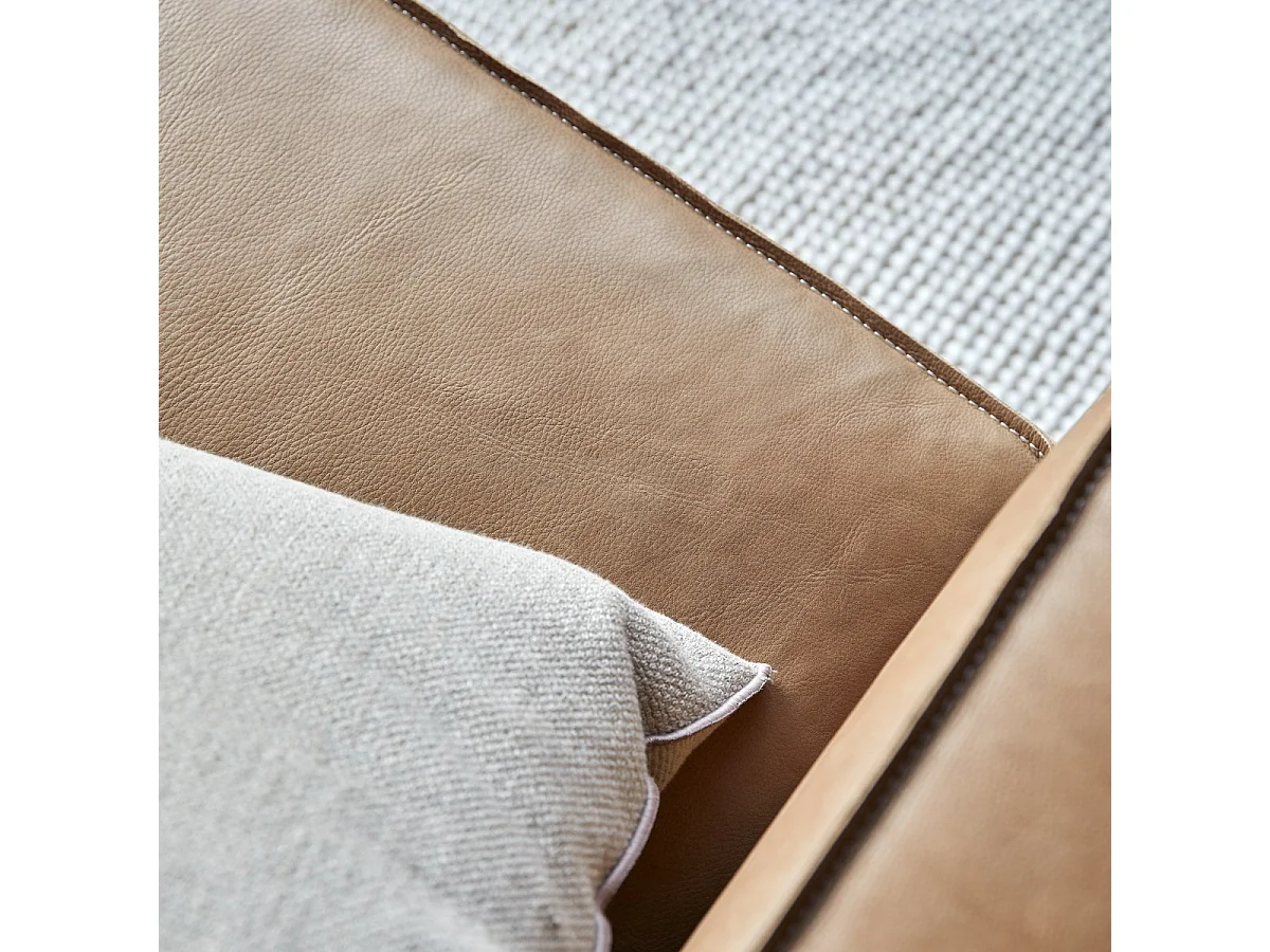 Divano in pelle Cobbelwood Cheyenne, 2 posti