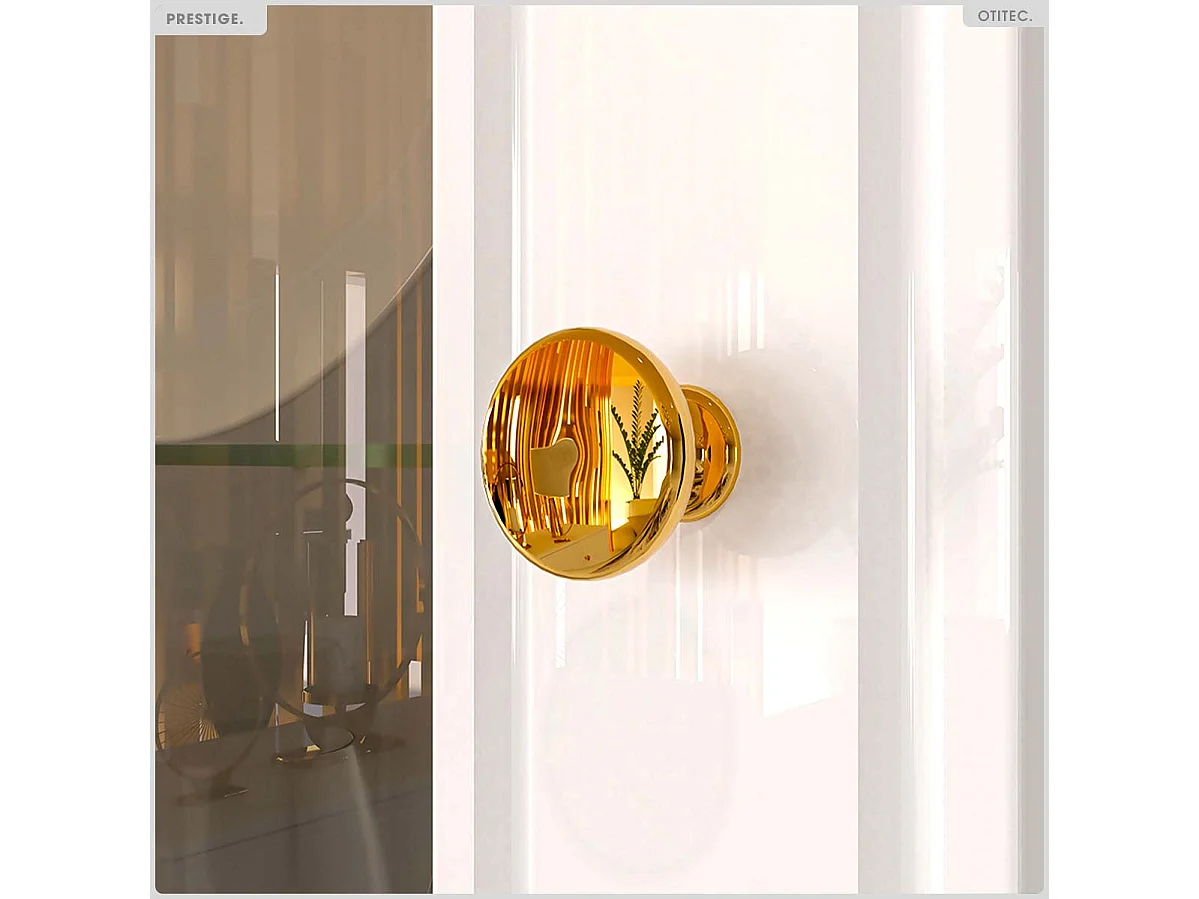 Armoire Vitrine - H.190 x L.55 x P.40 cm - PRESTIGE