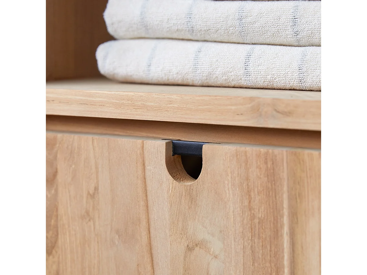 Colonne en bois de teck 180 Jonàk