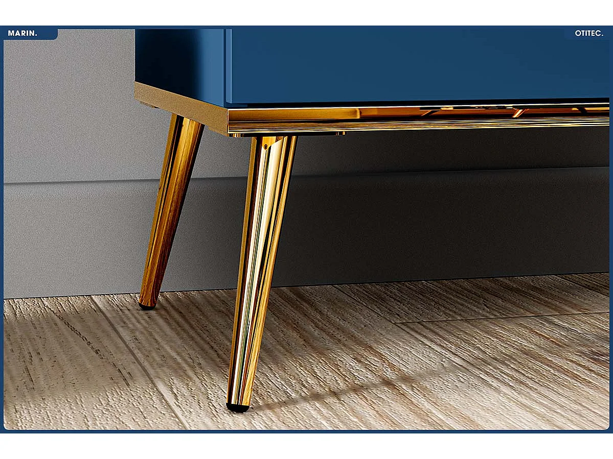 Armoire Vitrine - H.150 x L.92 x P.40 cm - MARIN