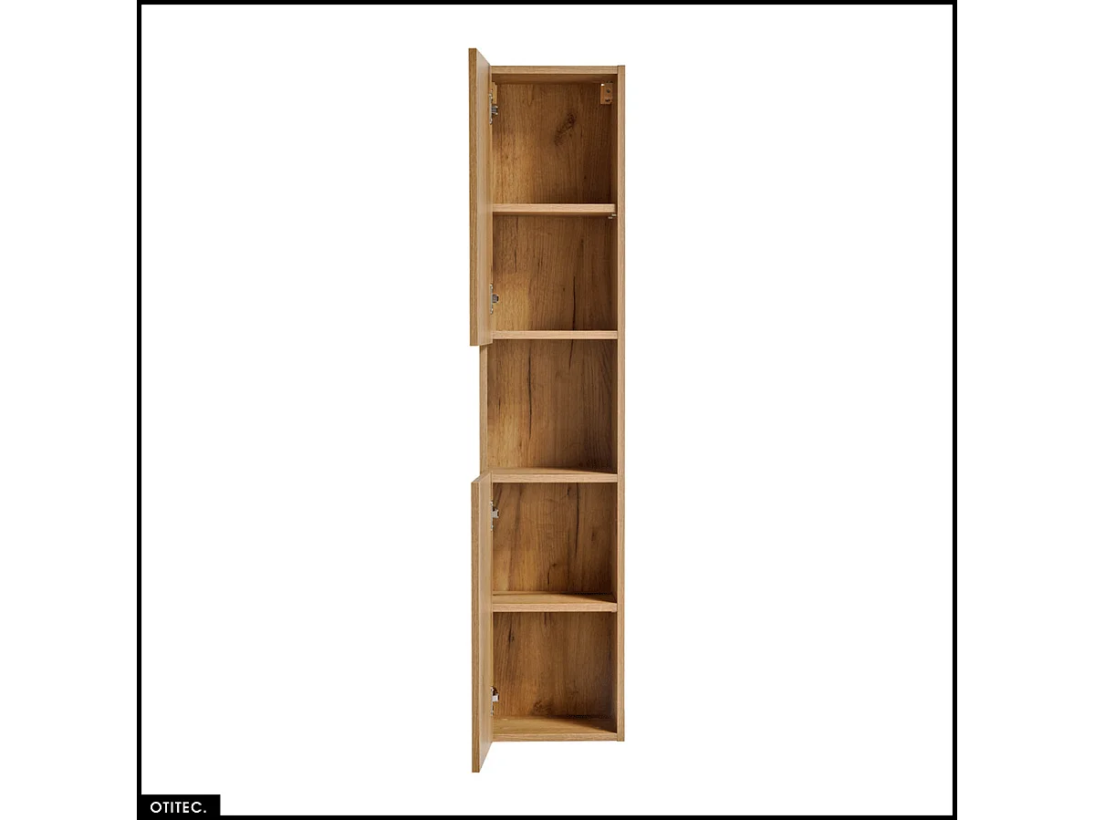 Colonne de salle de bain - 140 cm - Oak - 2 portes - VOLTA