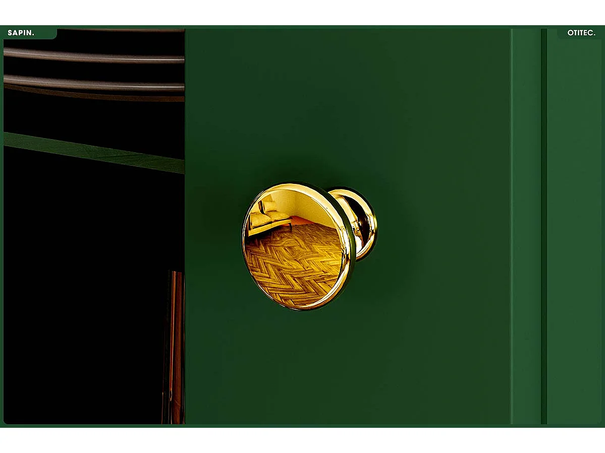 Armoire Vitrine - H.190 x L.55 x P.40 cm - SAPIN