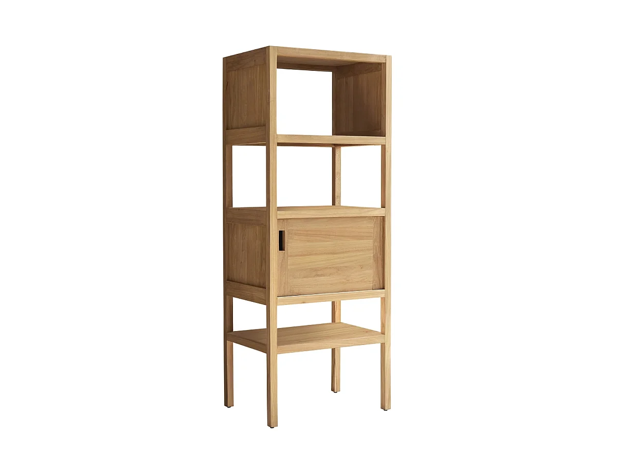 Hochschrank aus Teakholz 140 Arty