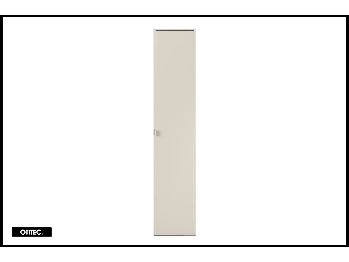 Colonne de salle de bain - 140 cm - Cachemire Mat - 1 porte - ASTRA