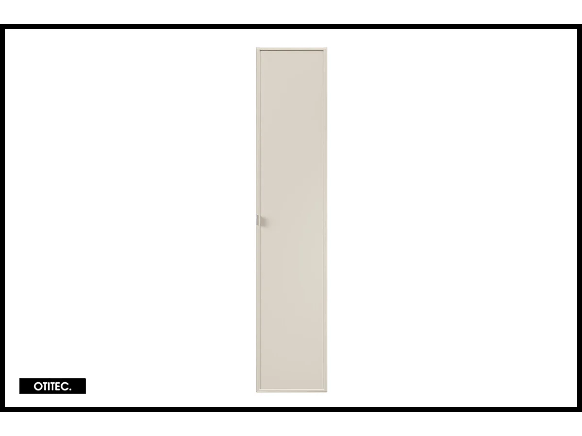 Colonne de salle de bain - 140 cm - Cachemire Mat - 1 porte - ASTRA